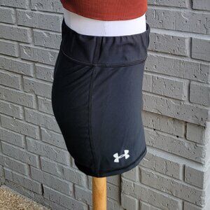 Under Armour Women's 3" Team Shorty Shorts 1351244-001 (Size L) Black